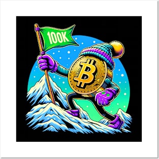 Bitcoin 100K Posters and Art